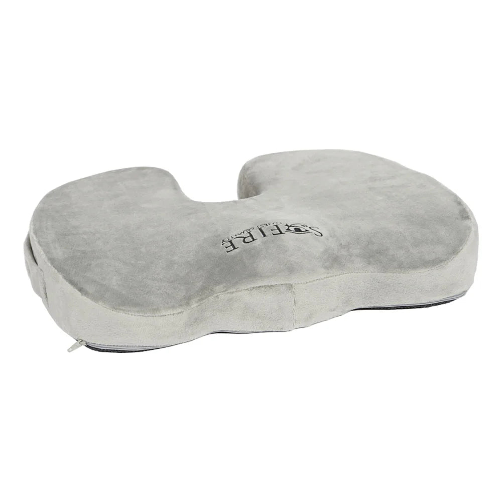 Sofire grå ergonomisk siddepude haleben