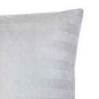 100 % lyocell bambus sengetøj | 140 x 200 cm – Hvid med striber