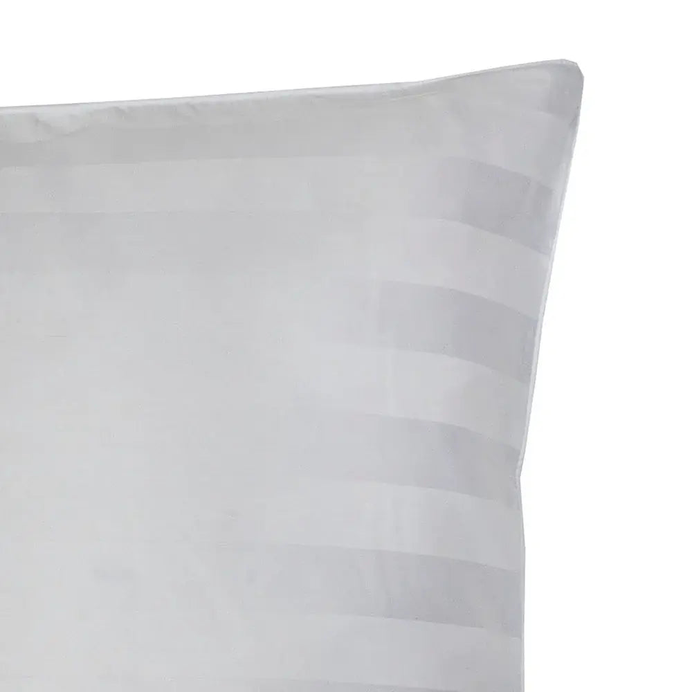 100 % lyocell bambus sengetøj | 240 x 220 cm – Hvid – Striber