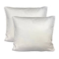 2 pak – 100 % lyocell bambus hovedpudebetræk | Hvid | 60 x 80 cm