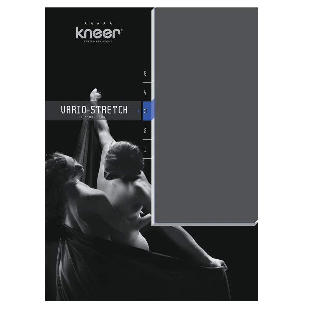 KNEER KV. 22 STRÆKLAGEN JERSEY SKIFFER 90X200/220