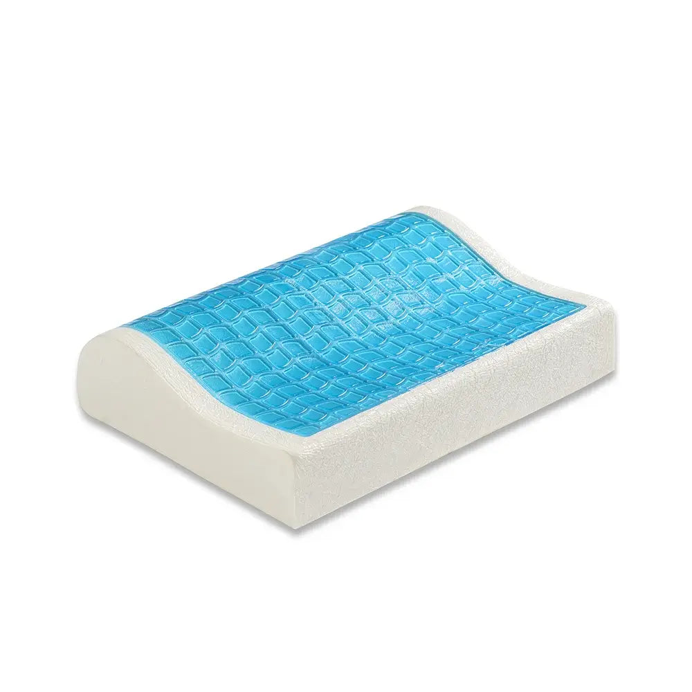 Visco hovedpude med kølende gel fra Simple | 51 x 37 x 11