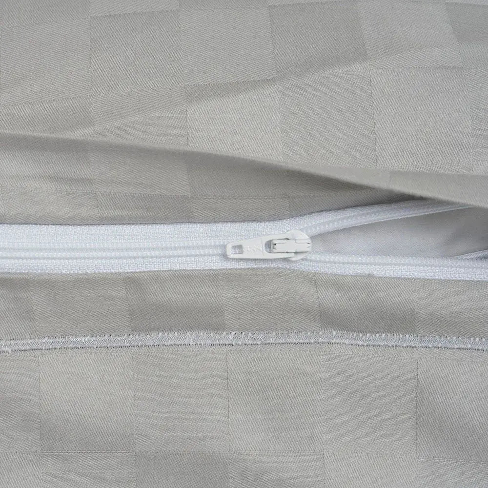 2 stk –  VERONA hovedpudebetræk | 50 x 90 cm – Lys grå