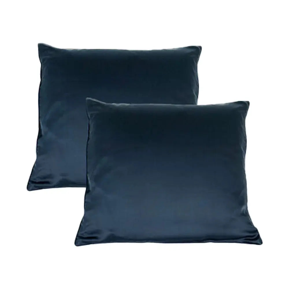 2 stk – 100 % lyocell bambus hovedpudebetræk | 60 x 63 cm – Blå