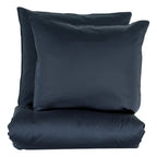 100 % lyocell bambus sengetøj | 200 x 220 cm – Navy