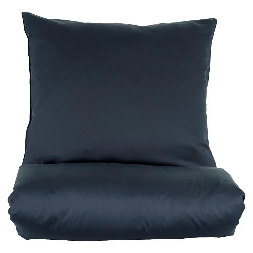 100 % lyocell bambus sengetøj | 140 x 220 cm – Navy