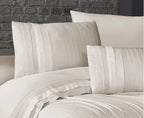 Luksus sengesæt New Trend Cream/Peach 140x220