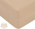 Jersey stæklagen 180x200 - højde 25 cm - 130gsm – Beige