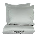 100 % lyocell bambus sengetøj | 240 x 220 cm – Perlegrå