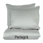 100 % lyocell bambus sengetøj | 240 x 220 cm – Perlegrå