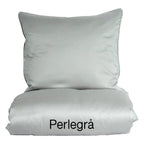 100 % lyocell bambus sengetøj | 140 x 220 cm – Perlegrå