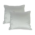 2 stk – 100 % lyocell bambus hovedpudebetræk | 60 x 63 cm – Bambus – Lysgrå