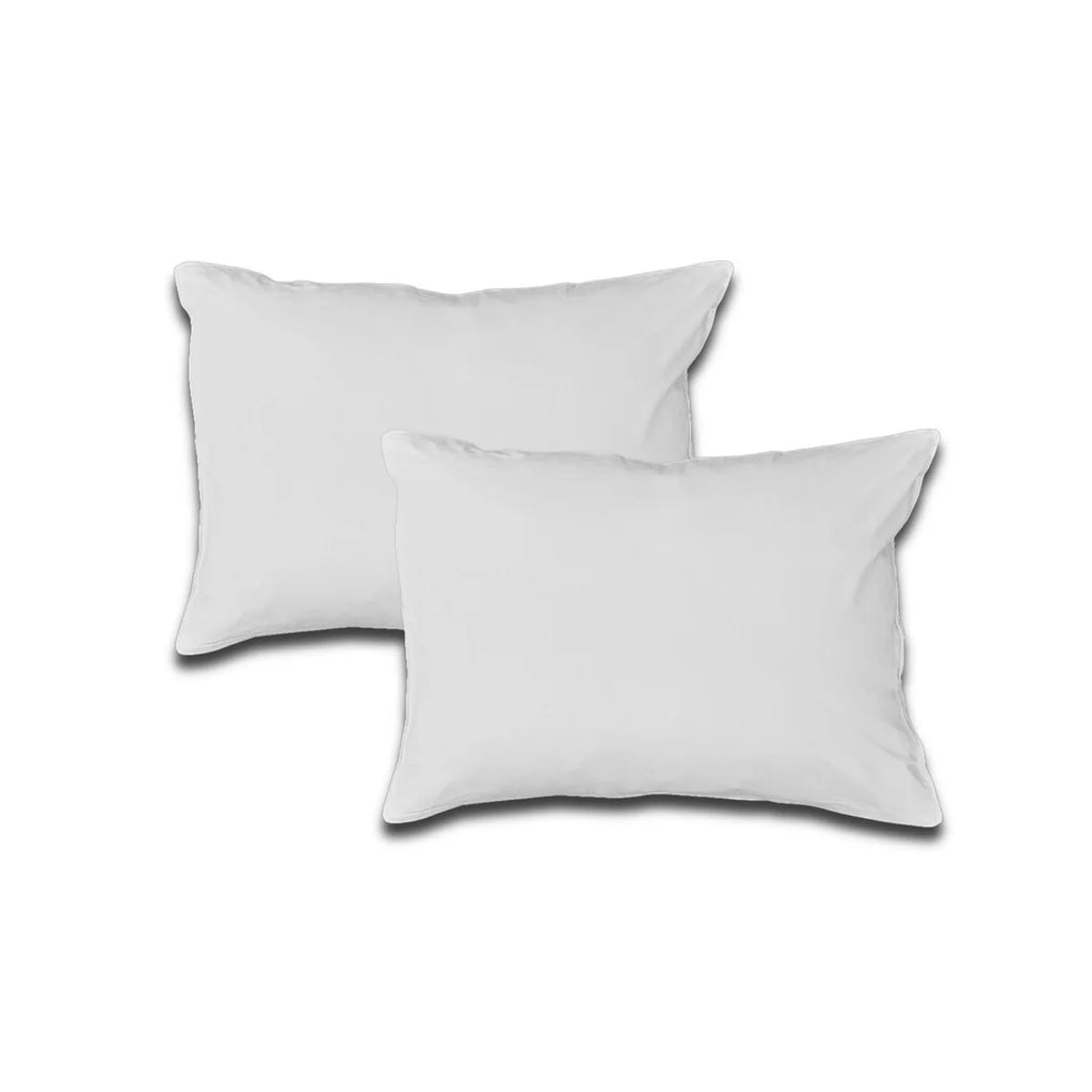 2 pak – Sopire Absolute White hovedpudebetræk i egyptisk bomuld | 50 x 90 cm