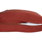 100 % lyocell bambus sengetøj | 200 x 220 cm – Rust rød