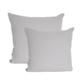 2 stk – Stone Washed hovedpudebetræk | 50 x 70 cm – Grå