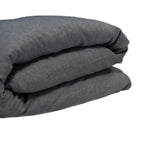 Hästens Velvet dynebetræk 155x220 Graphite grå modal og hør