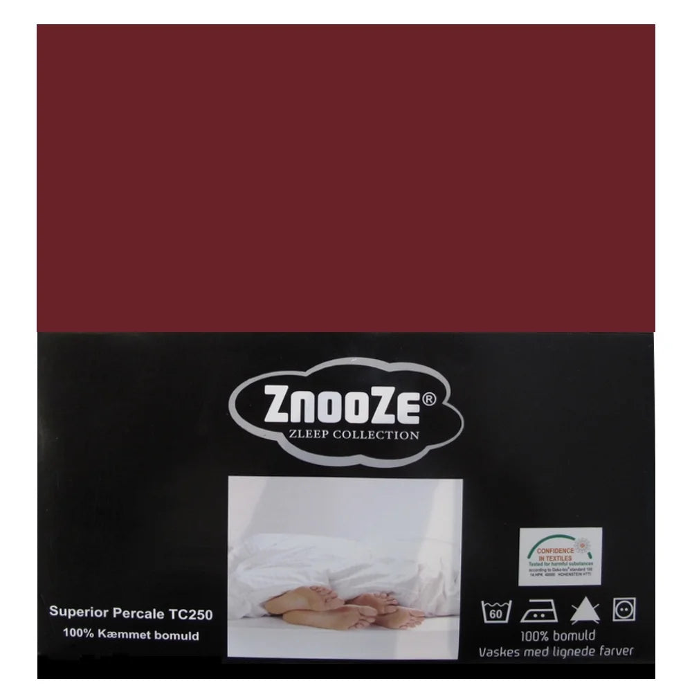 Znooze Superior faconlagen | Bordeaux | 90 x 200 x 35 cm