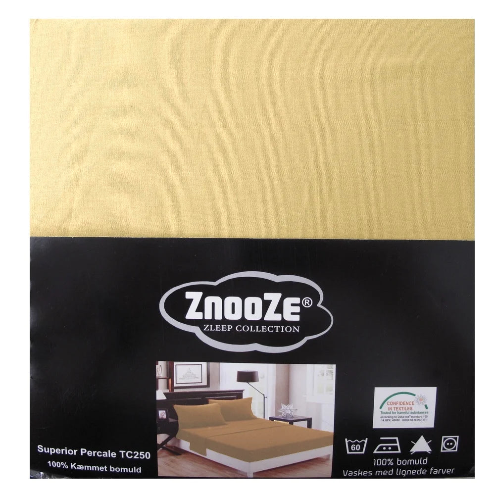 Znooze Superior faconlagen | Lys kaki | 180 x 200 x 25 cm