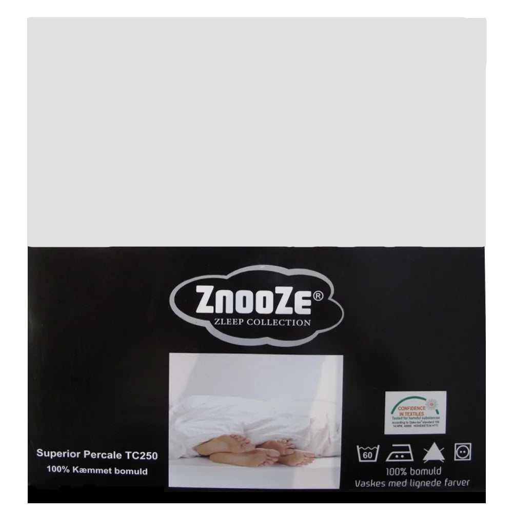 Znooze Superior faconlagen | Hvid | 90 x 200 x 25 cm